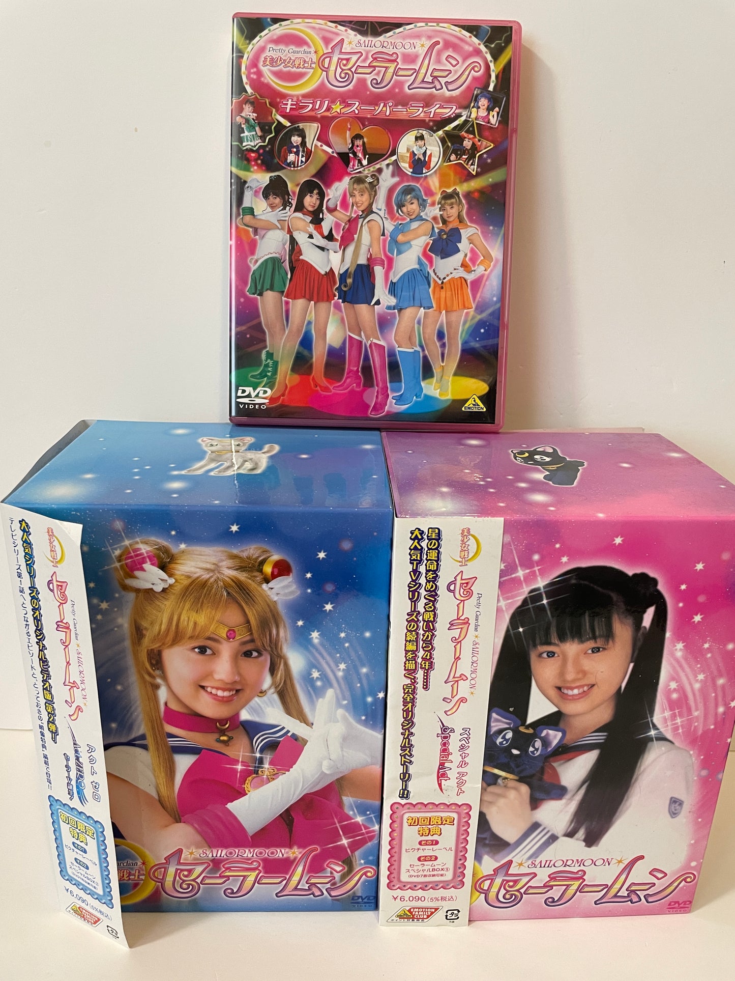 USED Miyuu Sawai Sailor Moon [Live-Action Version] 15 DVD Complete Set Special Box