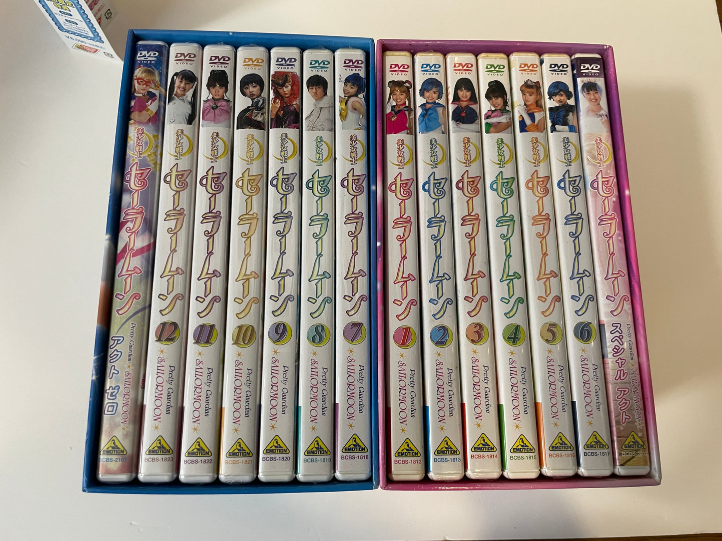 USED Miyuu Sawai Sailor Moon [Live-Action Version] 15 DVD Complete Set Special Box